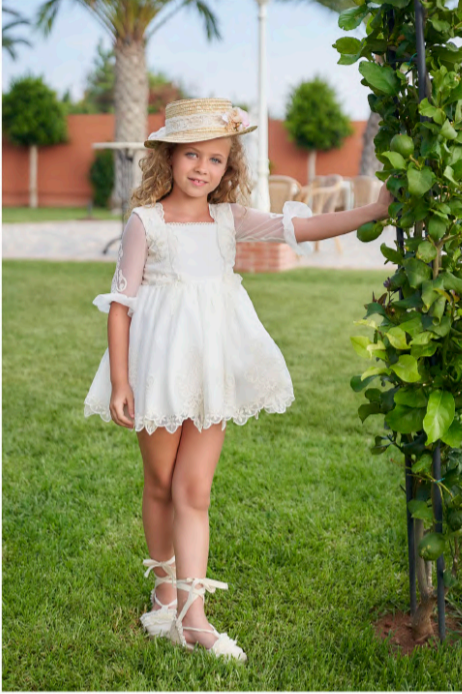 Cream Dress in Ivory